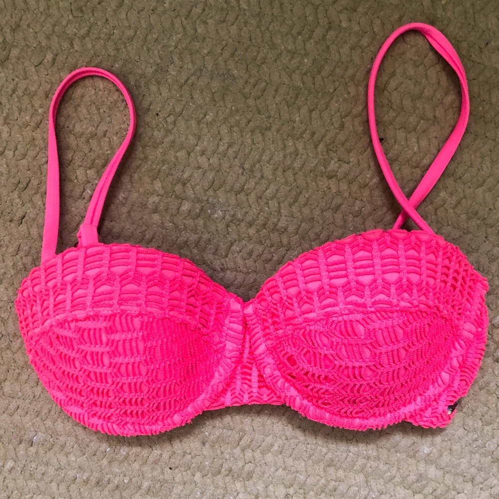 Hot Pink Bikini Top